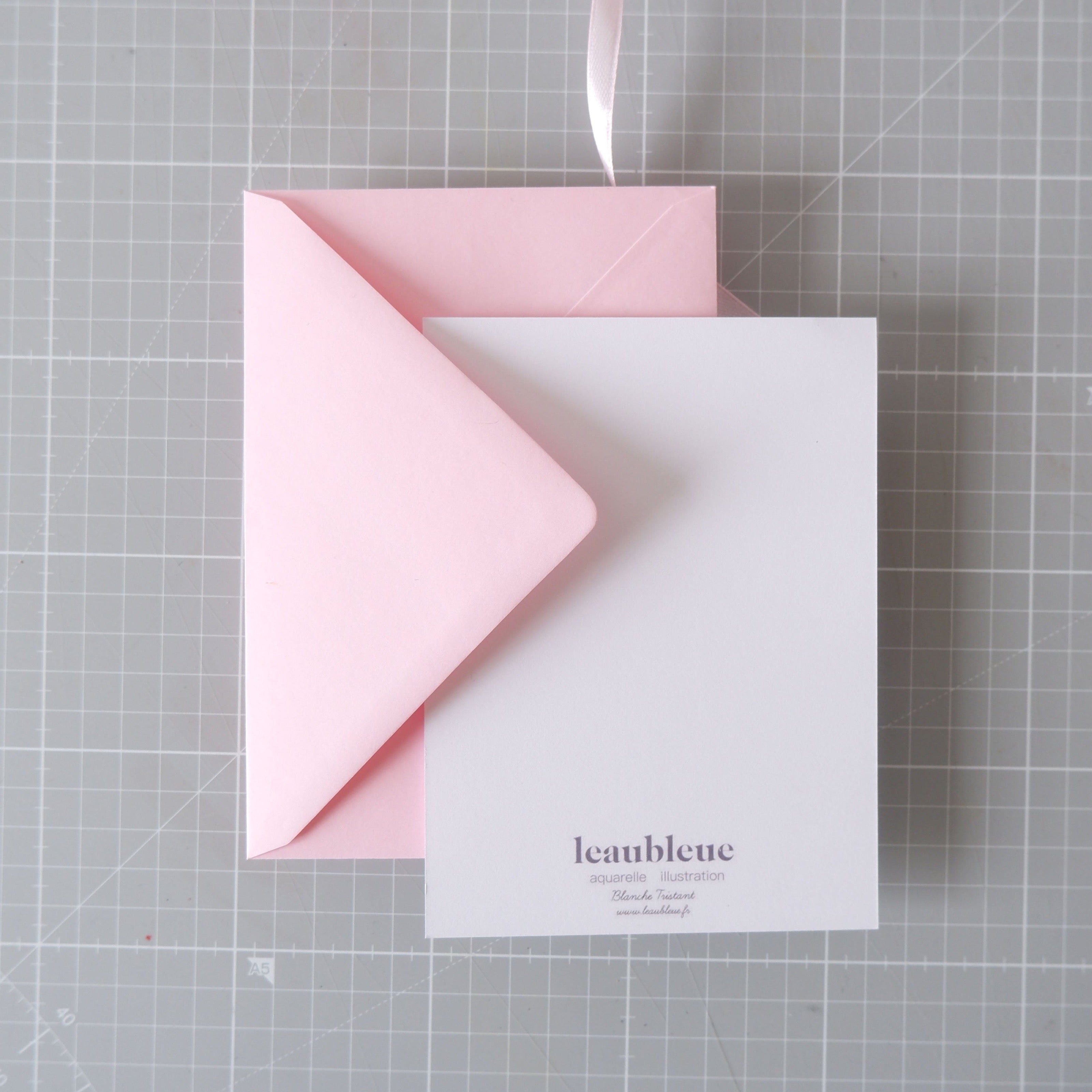 Maman 🩷 (+enveloppe rose poudré )