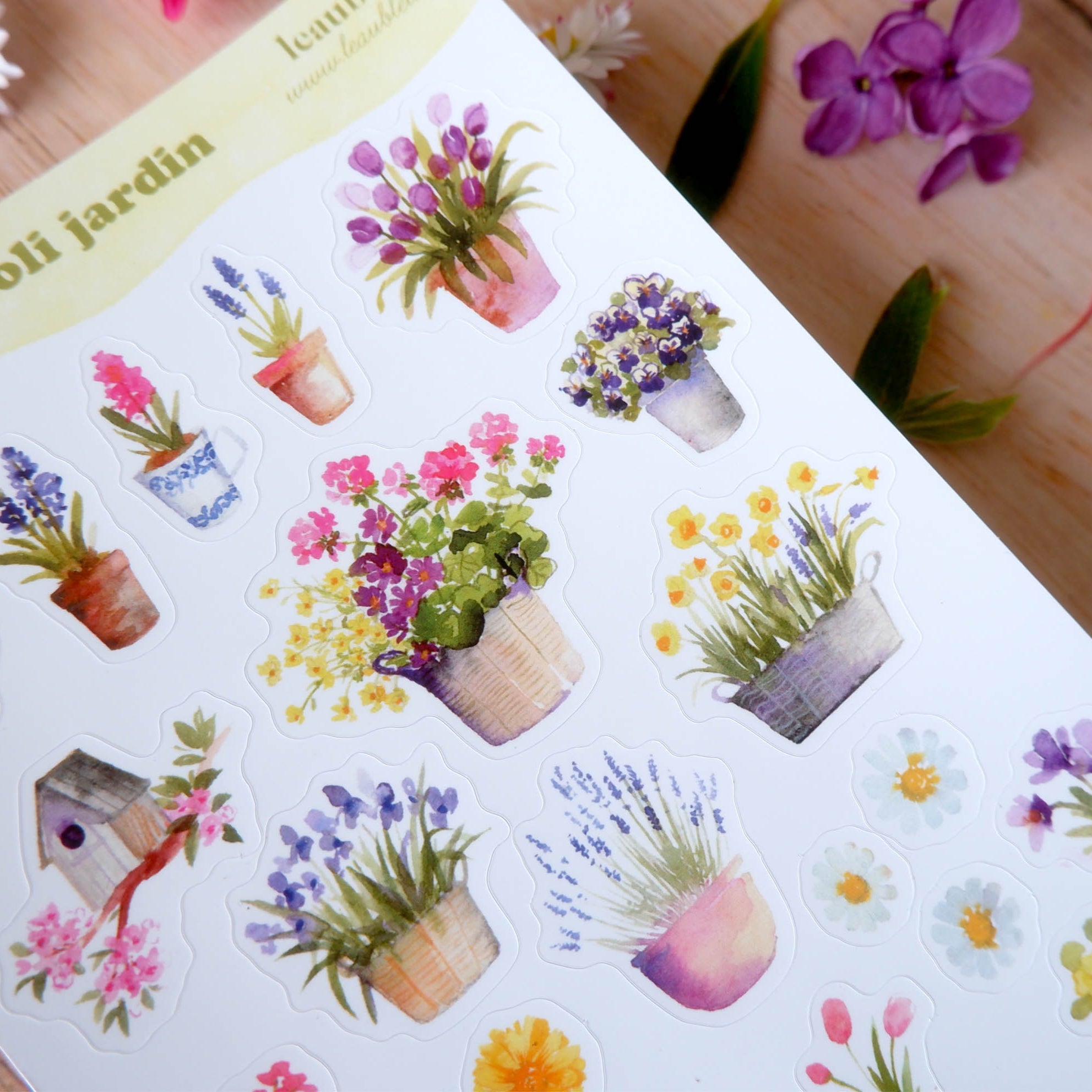Planches de stickers