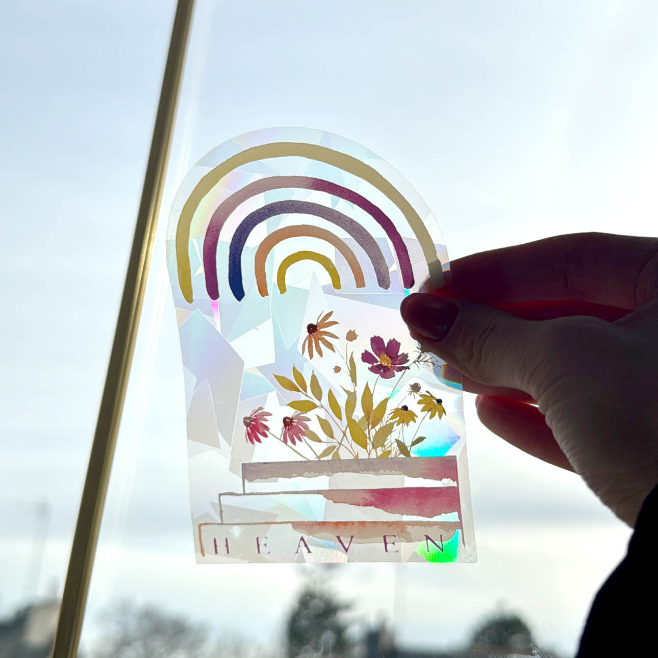 Sticker Suncatcher "Heaven"