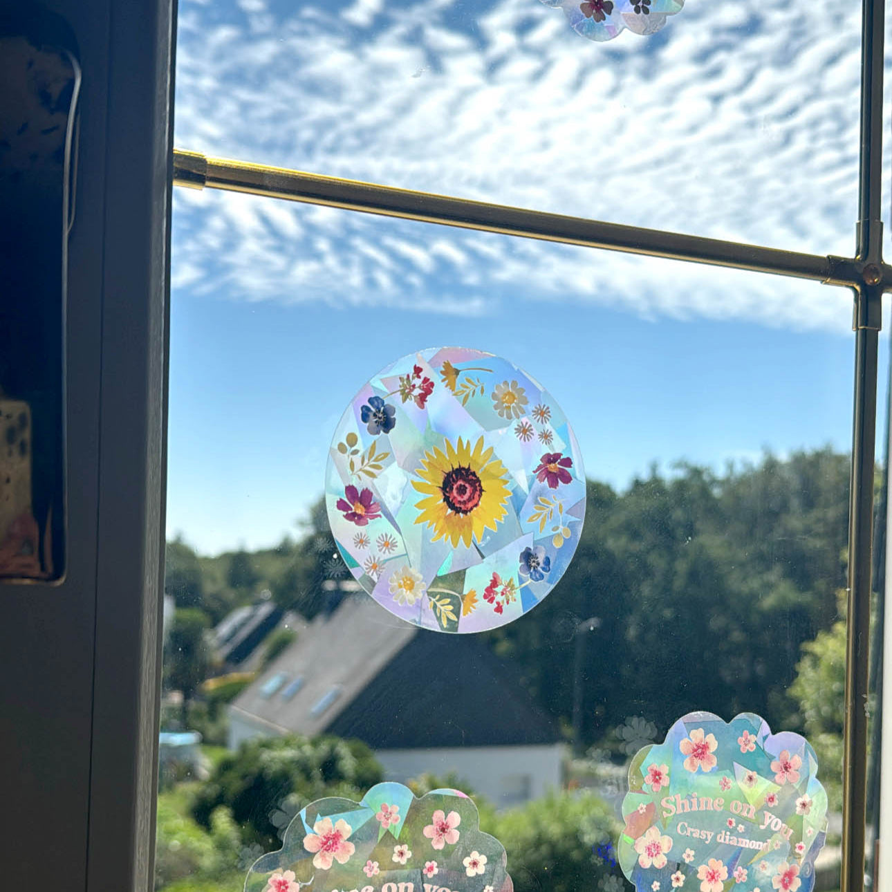 Sticker Suncatcher "Sunflower"