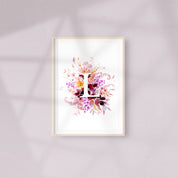Monogramme décoré "L"