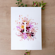 Monogramme décoré "L"