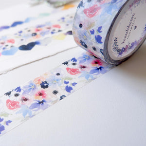 Washi tape Fleurs pastel