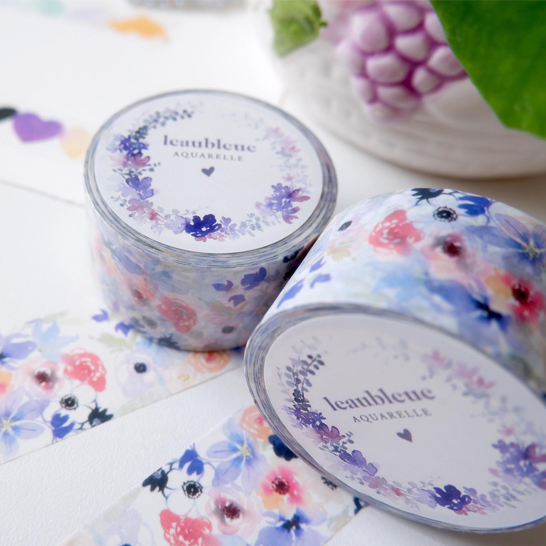 Washi tape Fleurs pastel