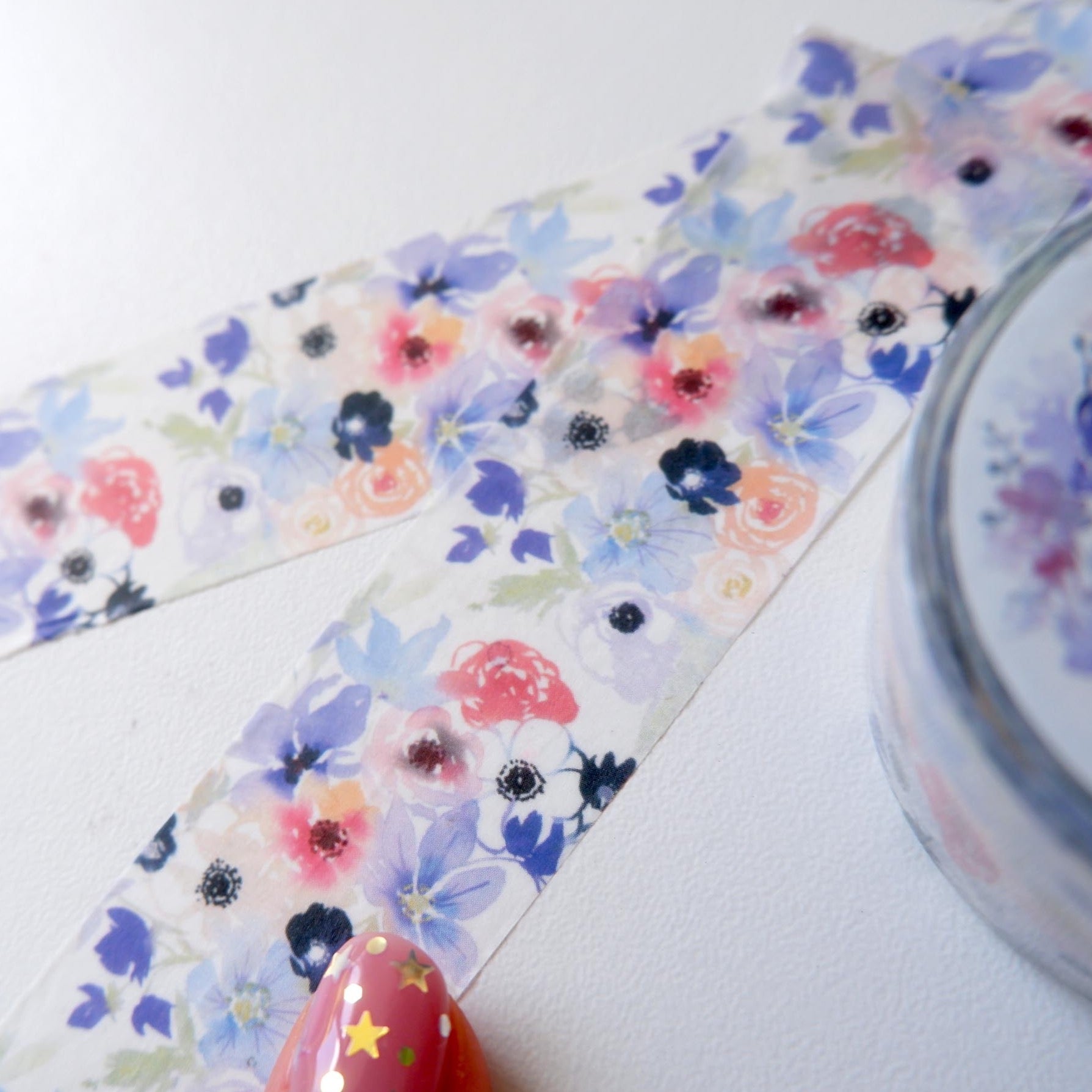 Washi tape Fleurs pastel