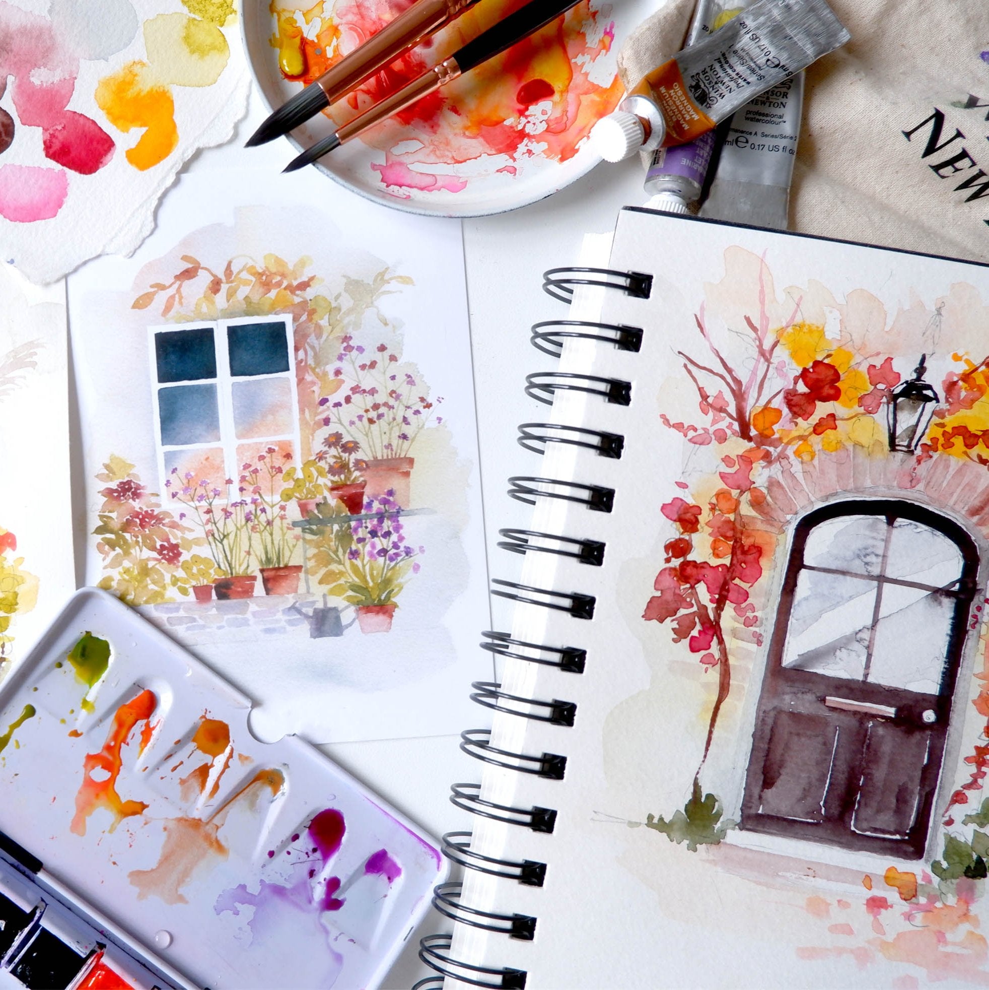 Atelier "Portes et fenêtres d'automne" 🍂🍄🐿️  à PARIS Mercredi 15 Octobre (APRÈS MIDI)