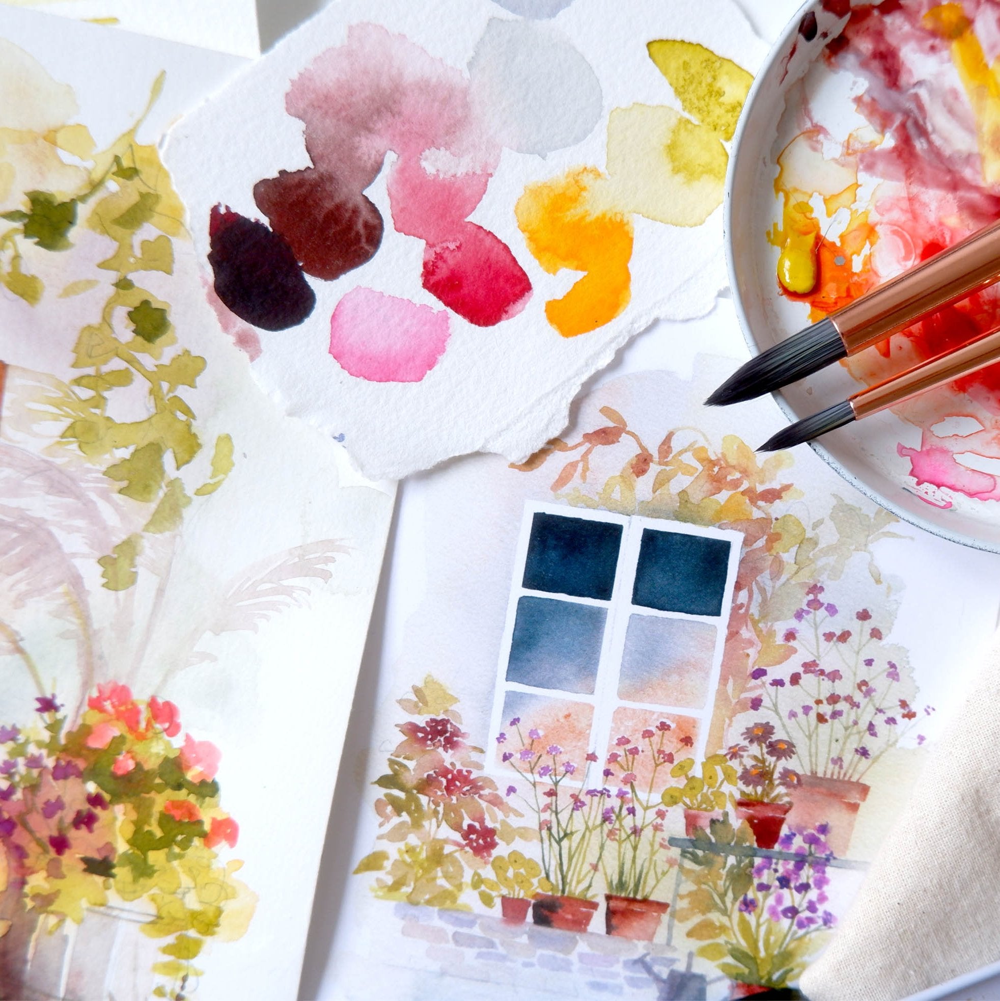 Atelier "Portes et fenêtres d'automne" 🍂🍄🐿️  à PARIS Mercredi 15 Octobre (APRÈS MIDI)