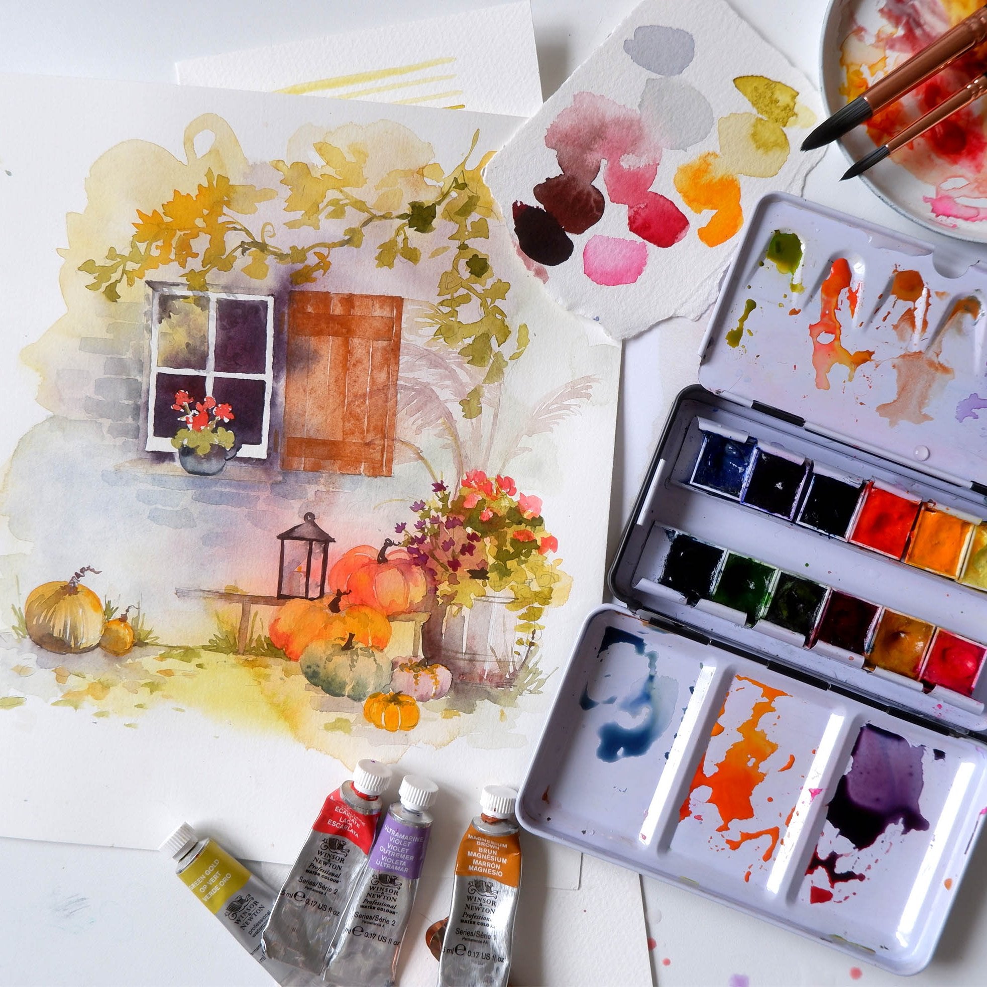 Atelier "Portes et fenêtres d'automne" 🍂🍄🐿️  à PARIS Mercredi 15 Octobre (APRÈS MIDI)