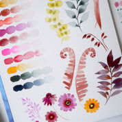 Atelier Initiation à l'aquarelle 🌾🌻🍁  - à PARIS Mercredi 15 octobre (MATIN)