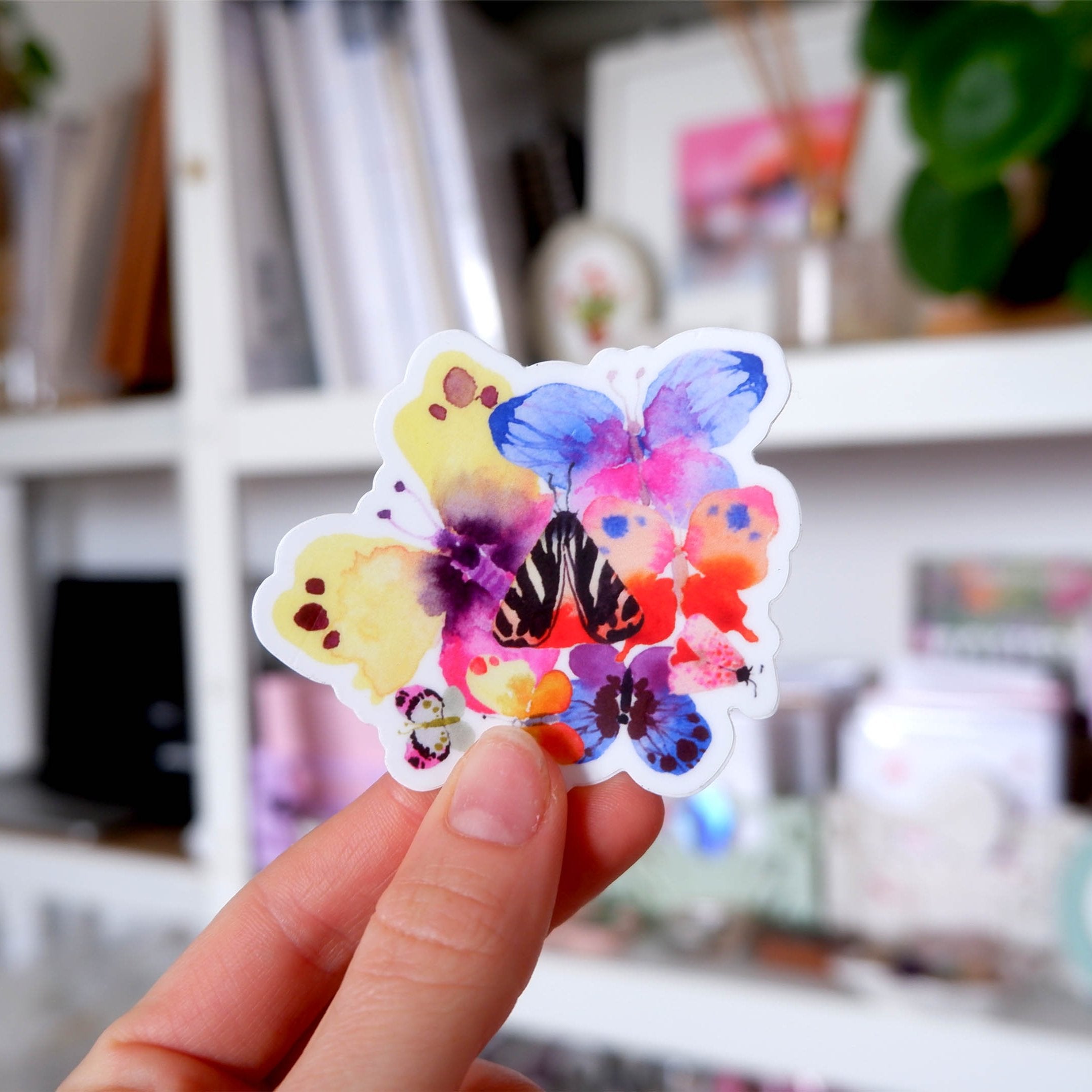 Sticker Papillons Mulitico
