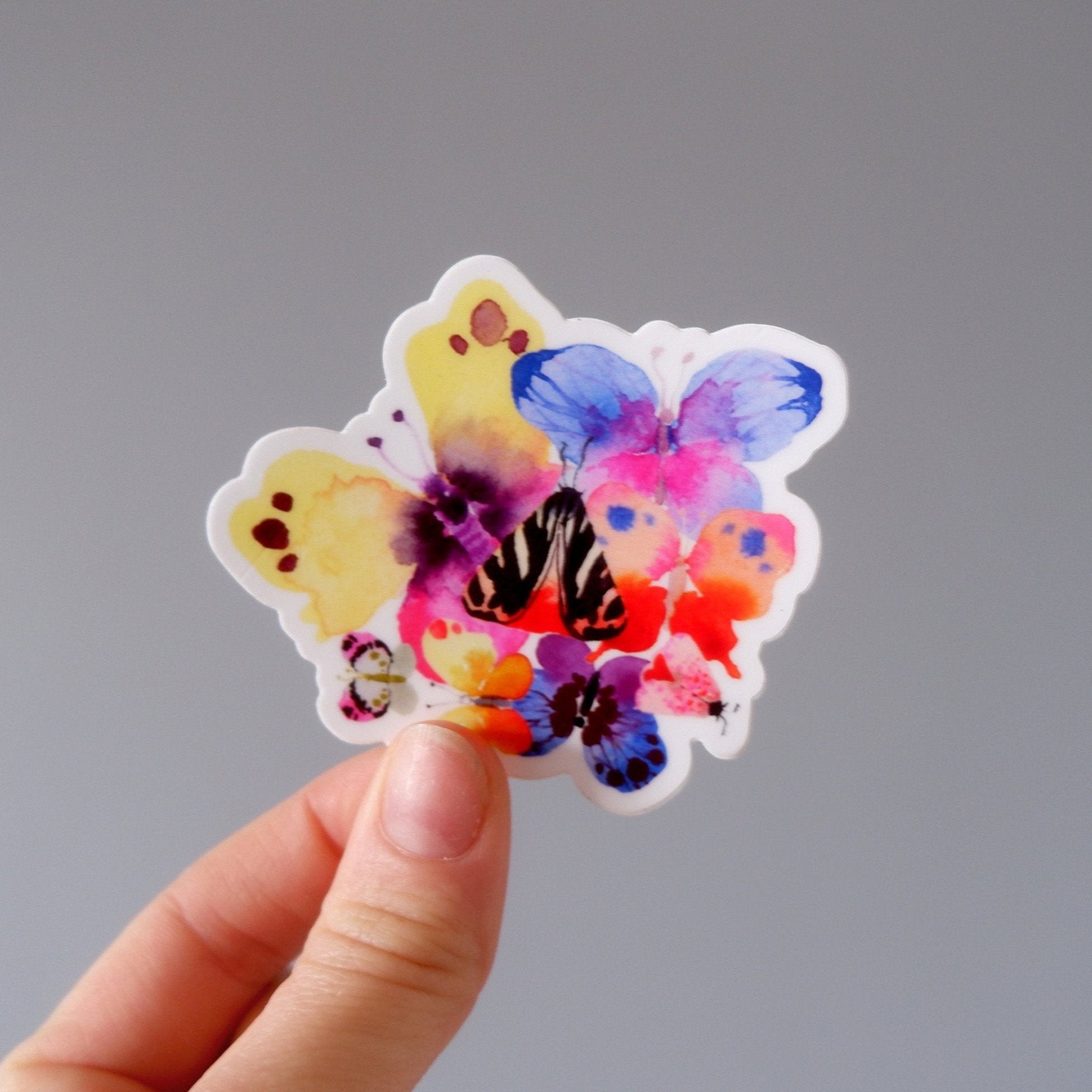 Sticker Papillons Mulitico