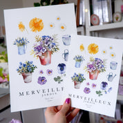 Affiche Merveilleux jardin