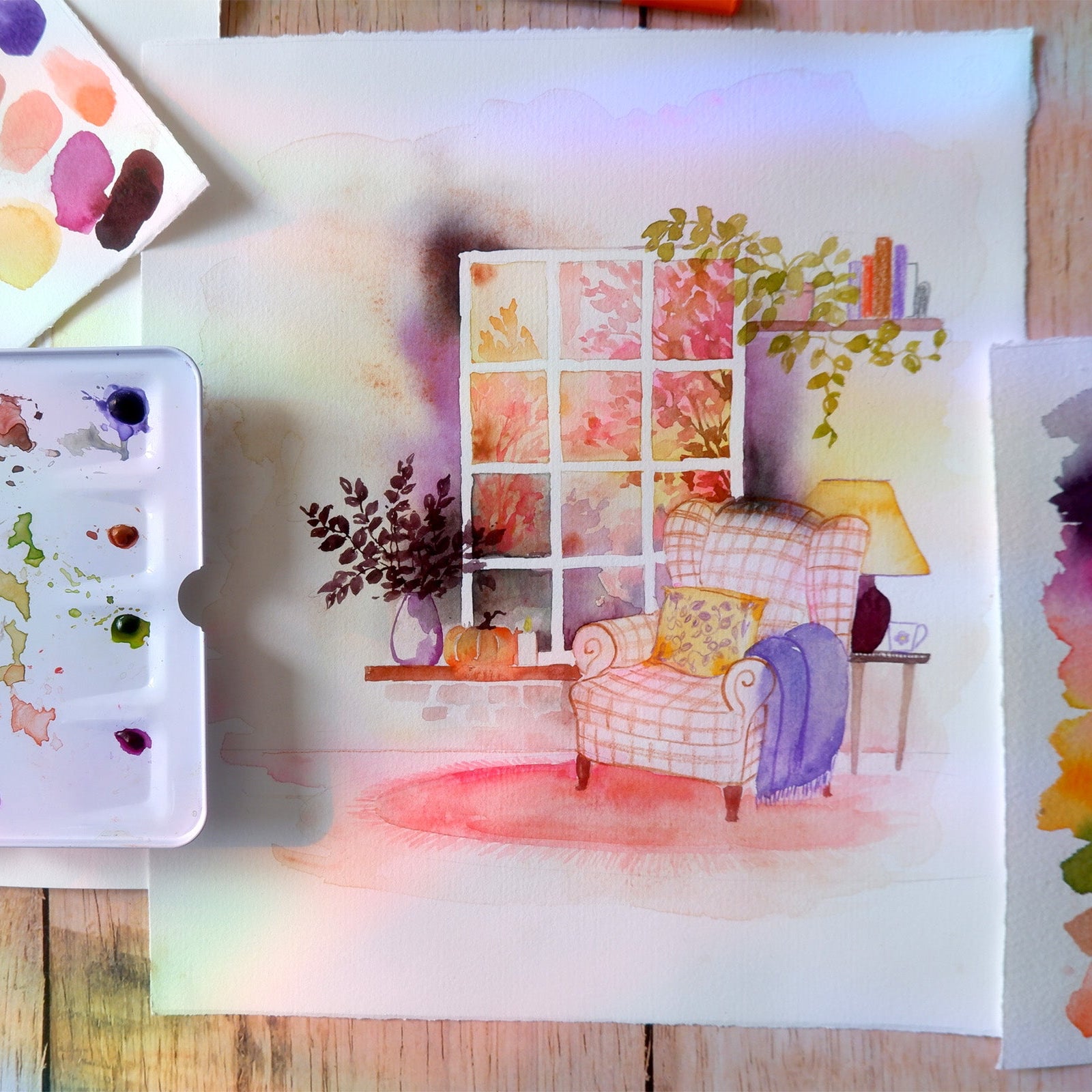 Atelier "Fenêtre Cosy" 🎀🪟🍂  à PARIS Jeudi 16 octobre (MATIN)