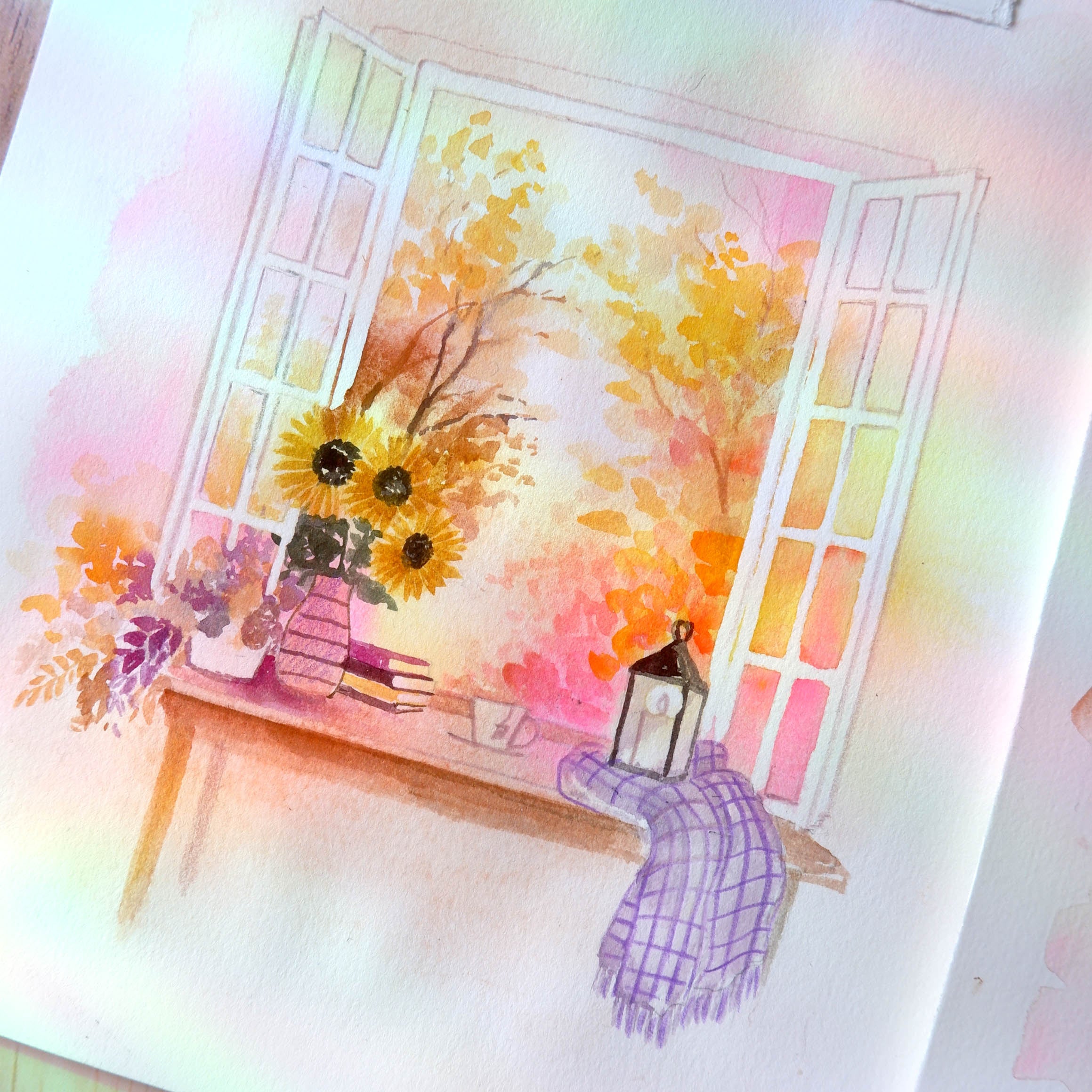 Atelier "Fenêtre Cosy" 🎀🪟🍂  à PARIS Jeudi 16 octobre (MATIN)