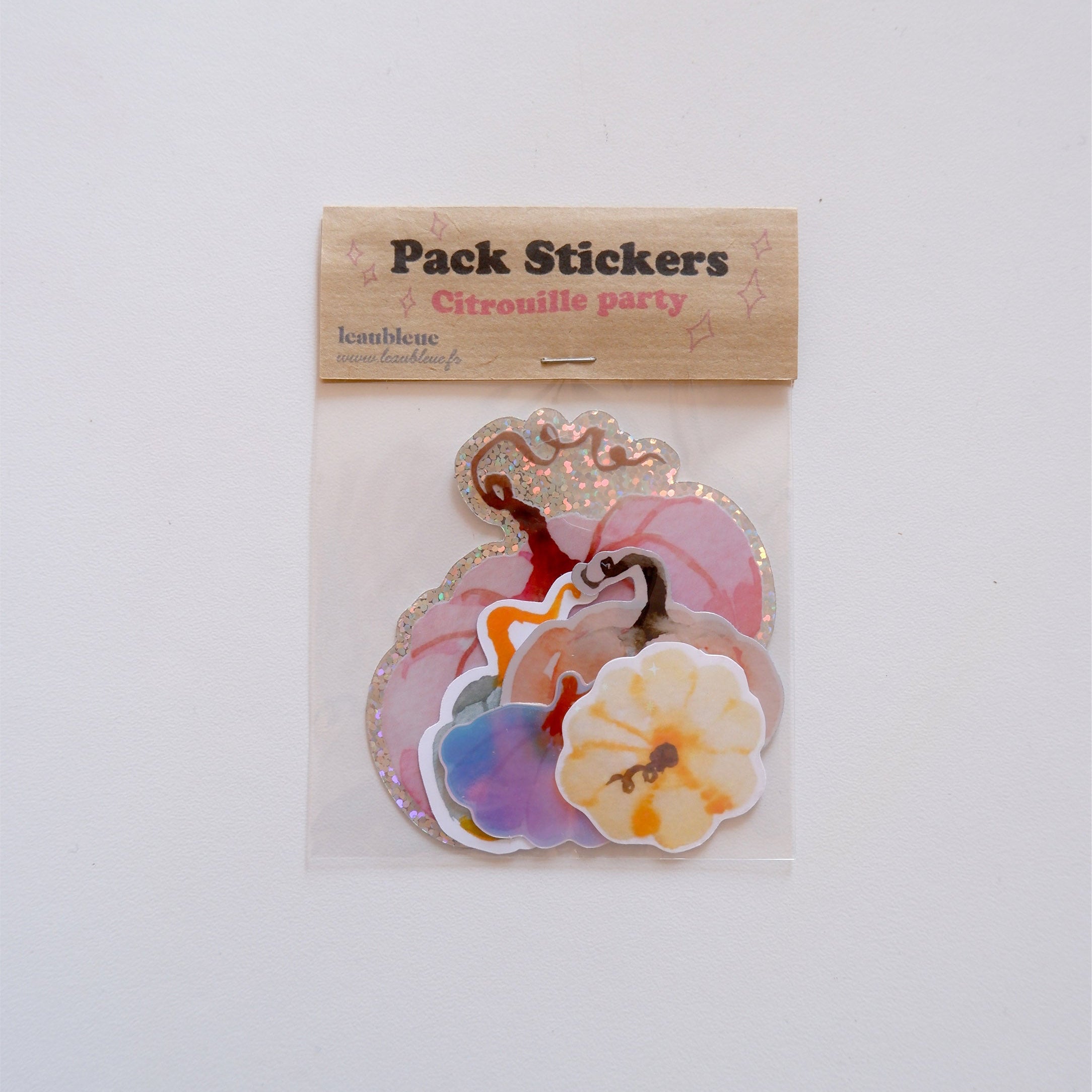 Pack stickers citrouille party✨🕺🎃