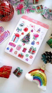 Planche de stickers -  Noël