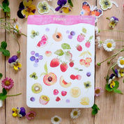 Planche de stickers - Fruits