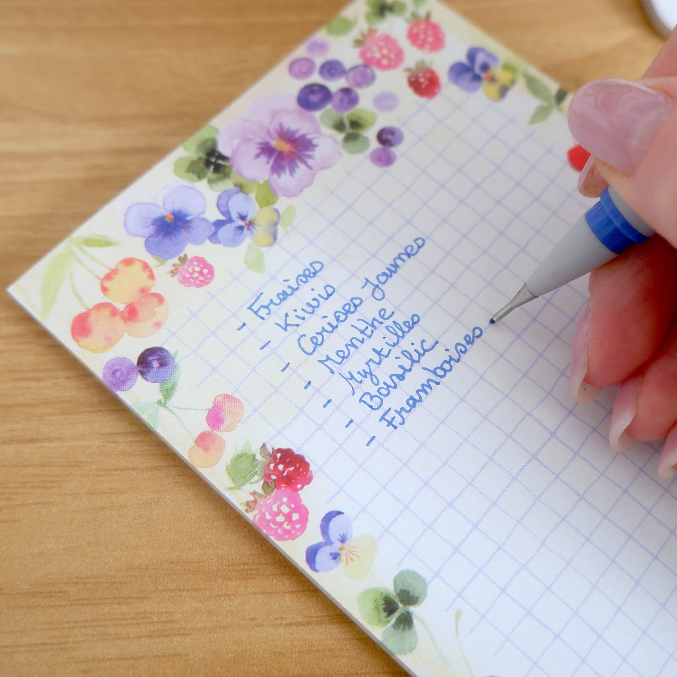 Bloc-Notes To Do List fleurie