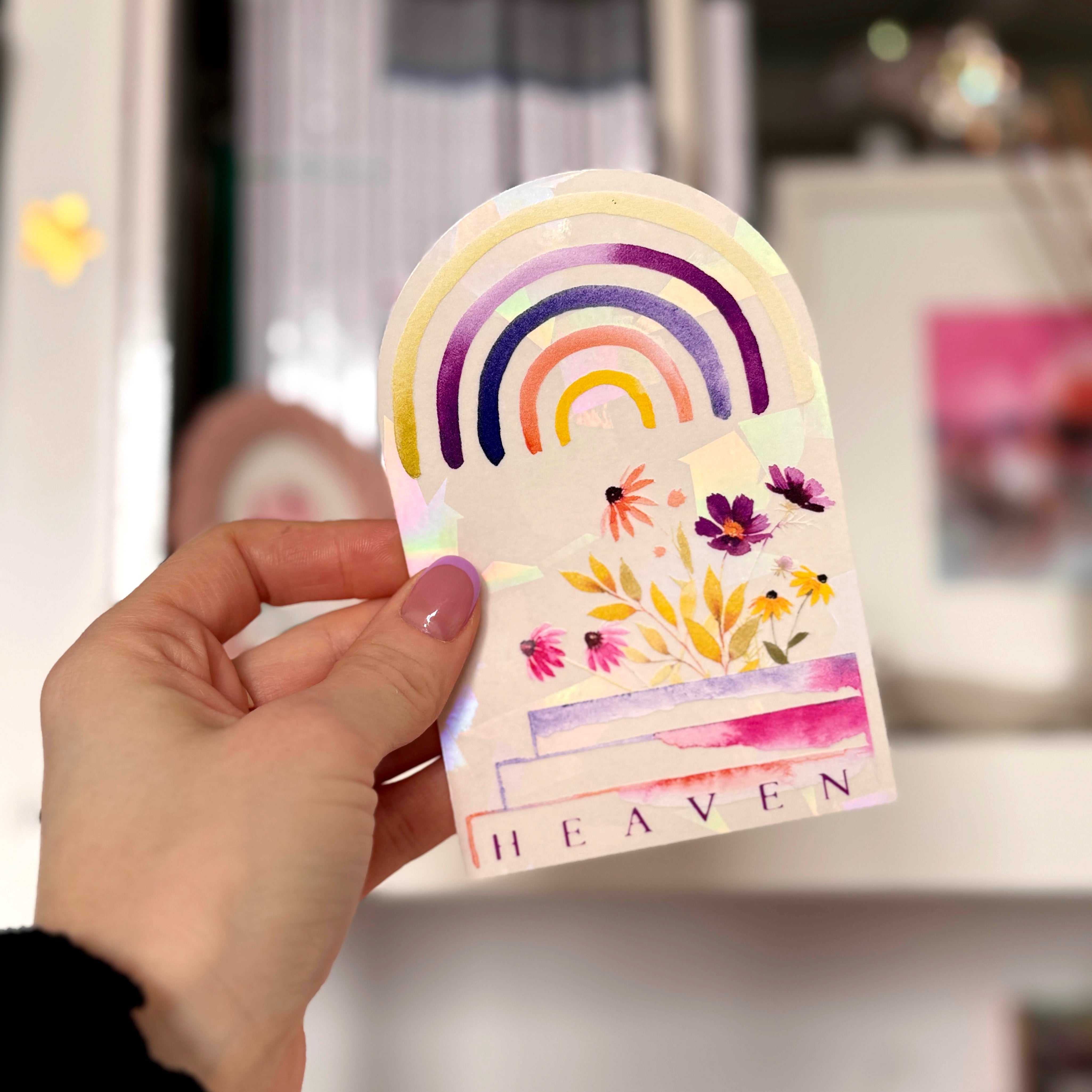 Sticker Suncatcher "Heaven"