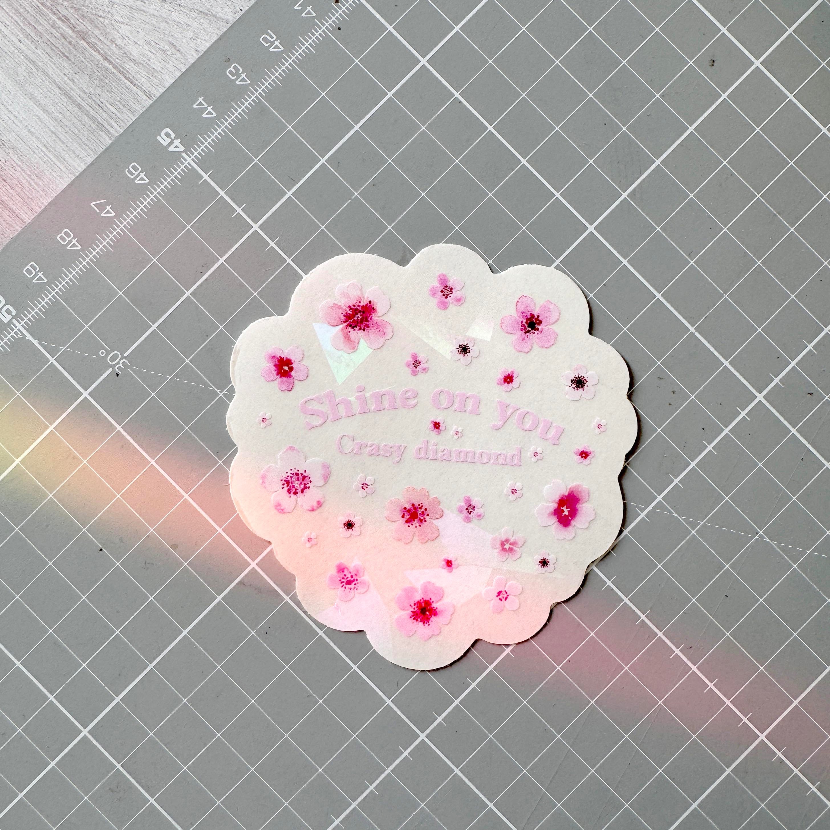Sticker Suncatcher "Shine on you"