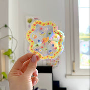 Sticker Suncatcher Retour au jardin
