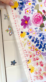 Linge de cuisine / Torchon fleuri