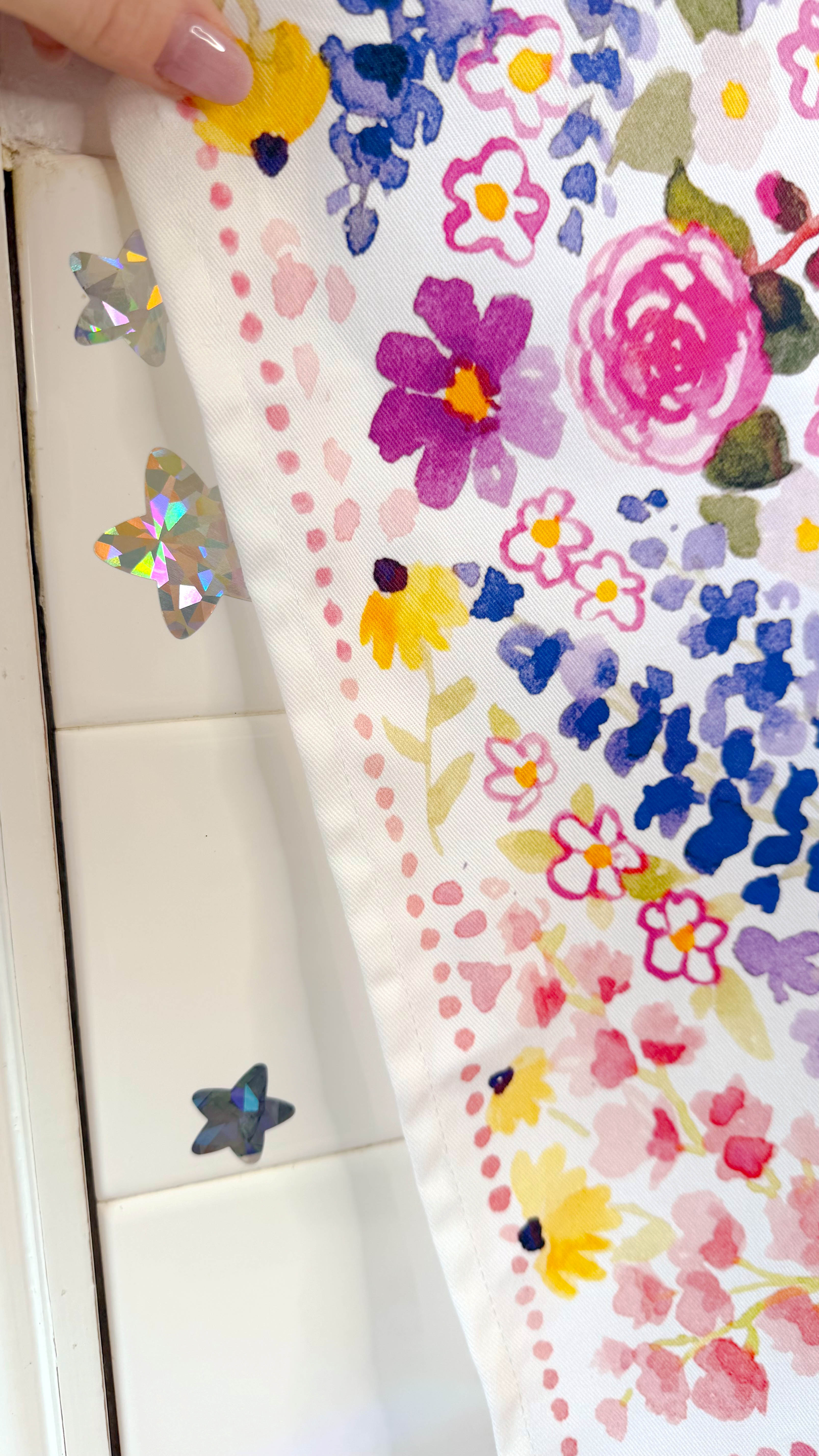 Linge de cuisine / Torchon fleuri