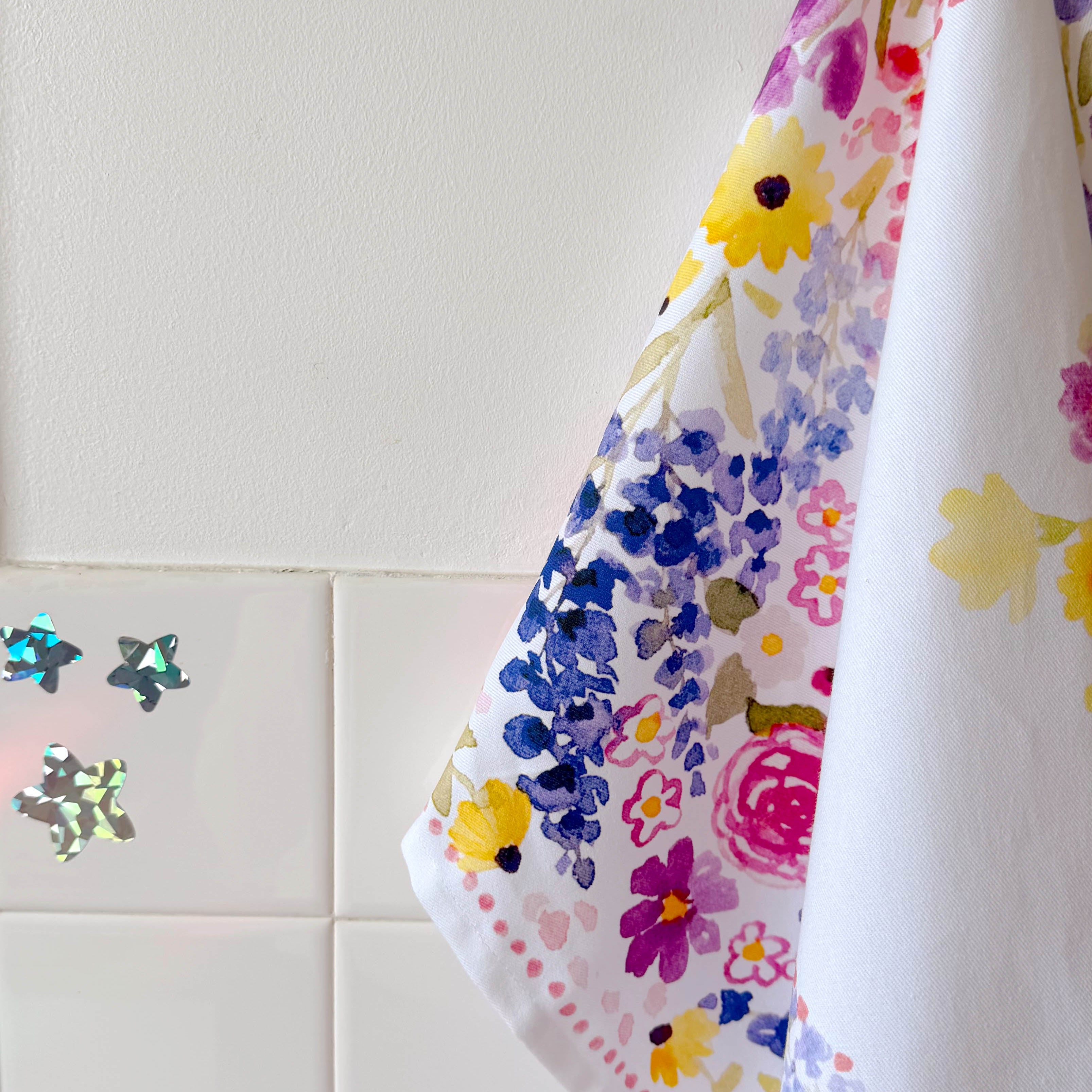 Linge de cuisine / Torchon fleuri