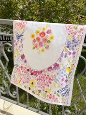 Linge de cuisine / Torchon fleuri