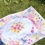 Linge de cuisine / Torchon fleuri