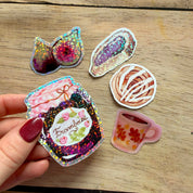 Pack stickers gouter d'automne☕🍪🌰🍂