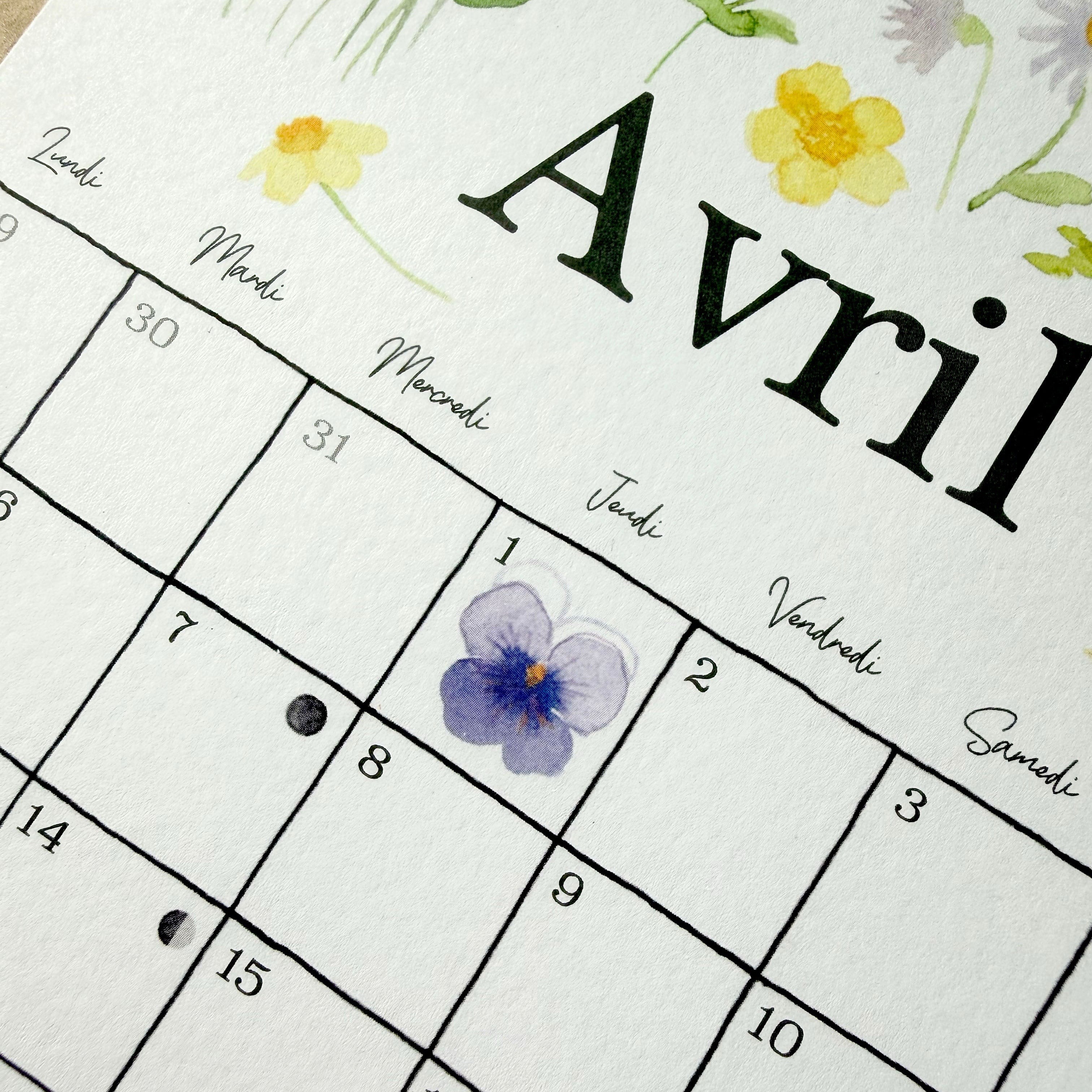 Calendrier 2027 - Précommandes