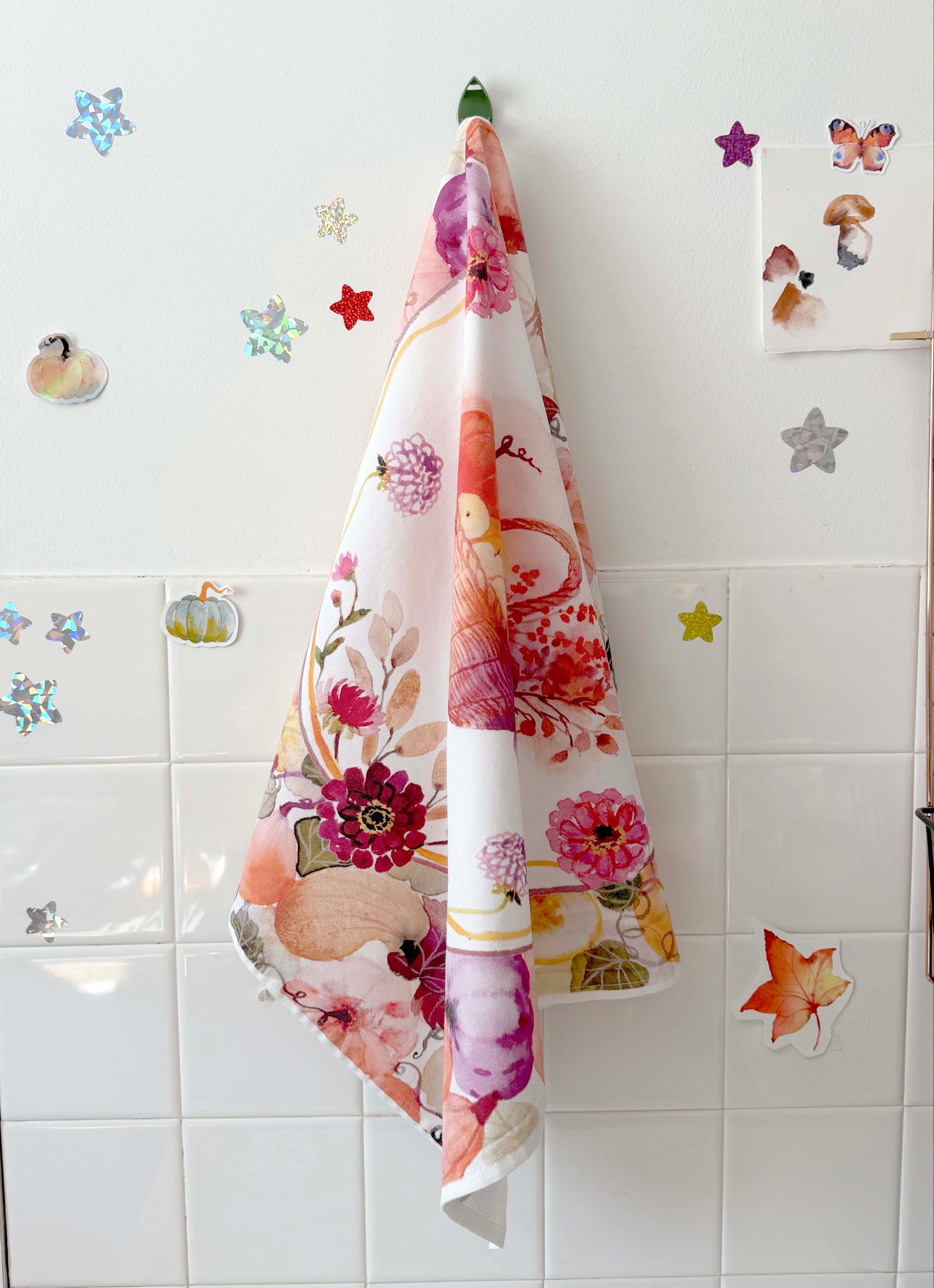 Linge de cuisine - Torchon d'automne
