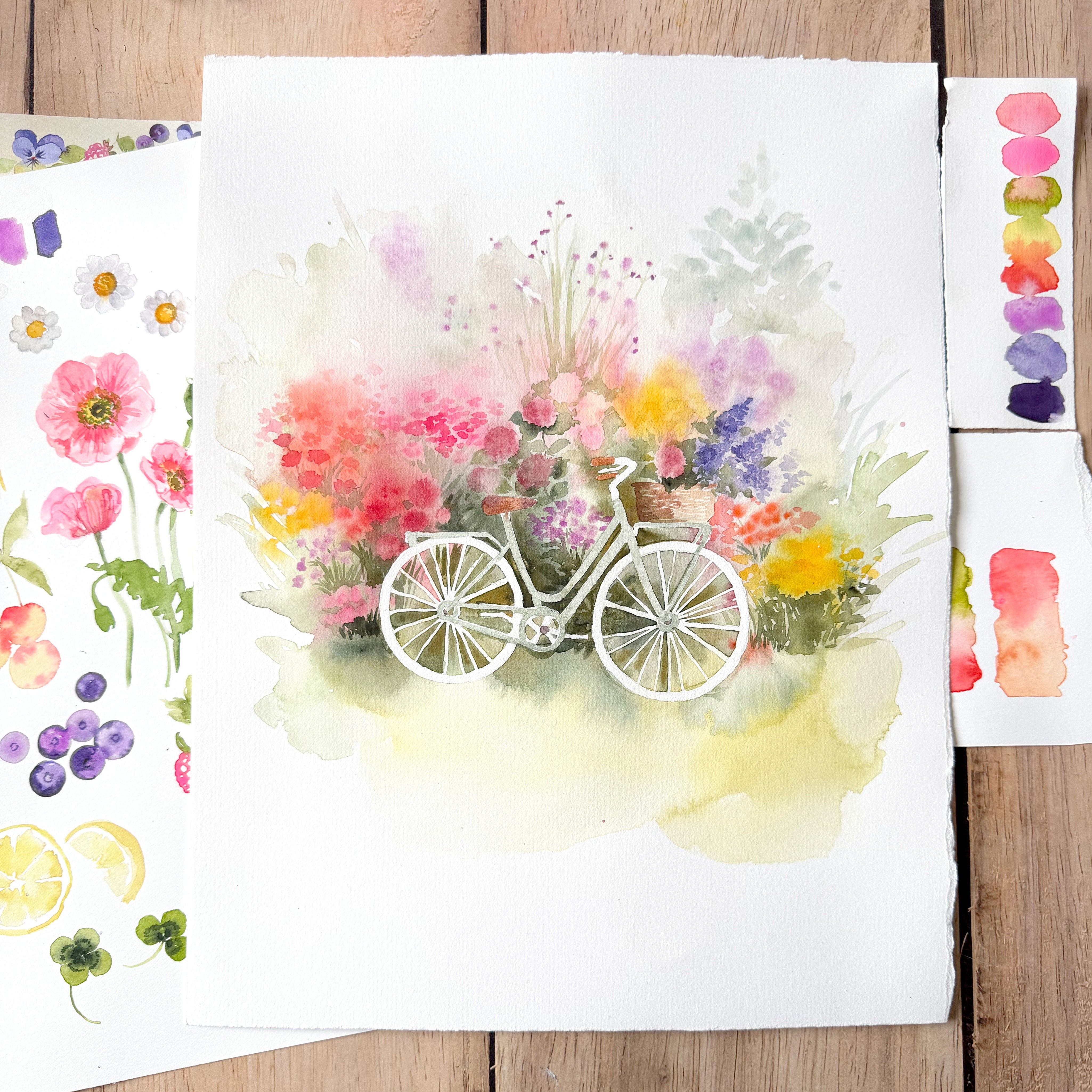 Atelier "Jardin d'été" 🌸🚲👒  à PARIS mercredi 8 juillet (APRÈS-MIDI)