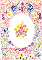 Linge de cuisine / Torchon fleuri