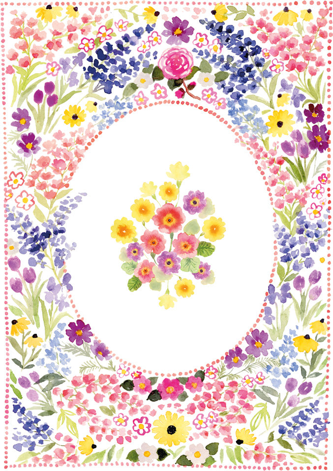 Linge de cuisine / Torchon fleuri
