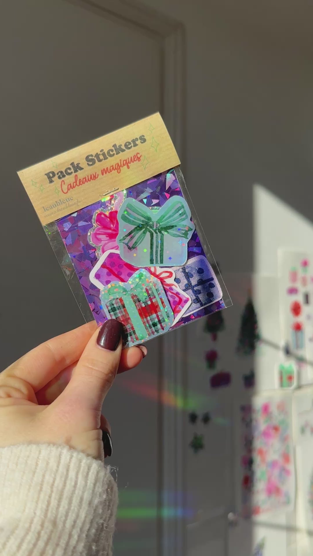 Pack stickers Cadeaux magiques 🌟💝✨