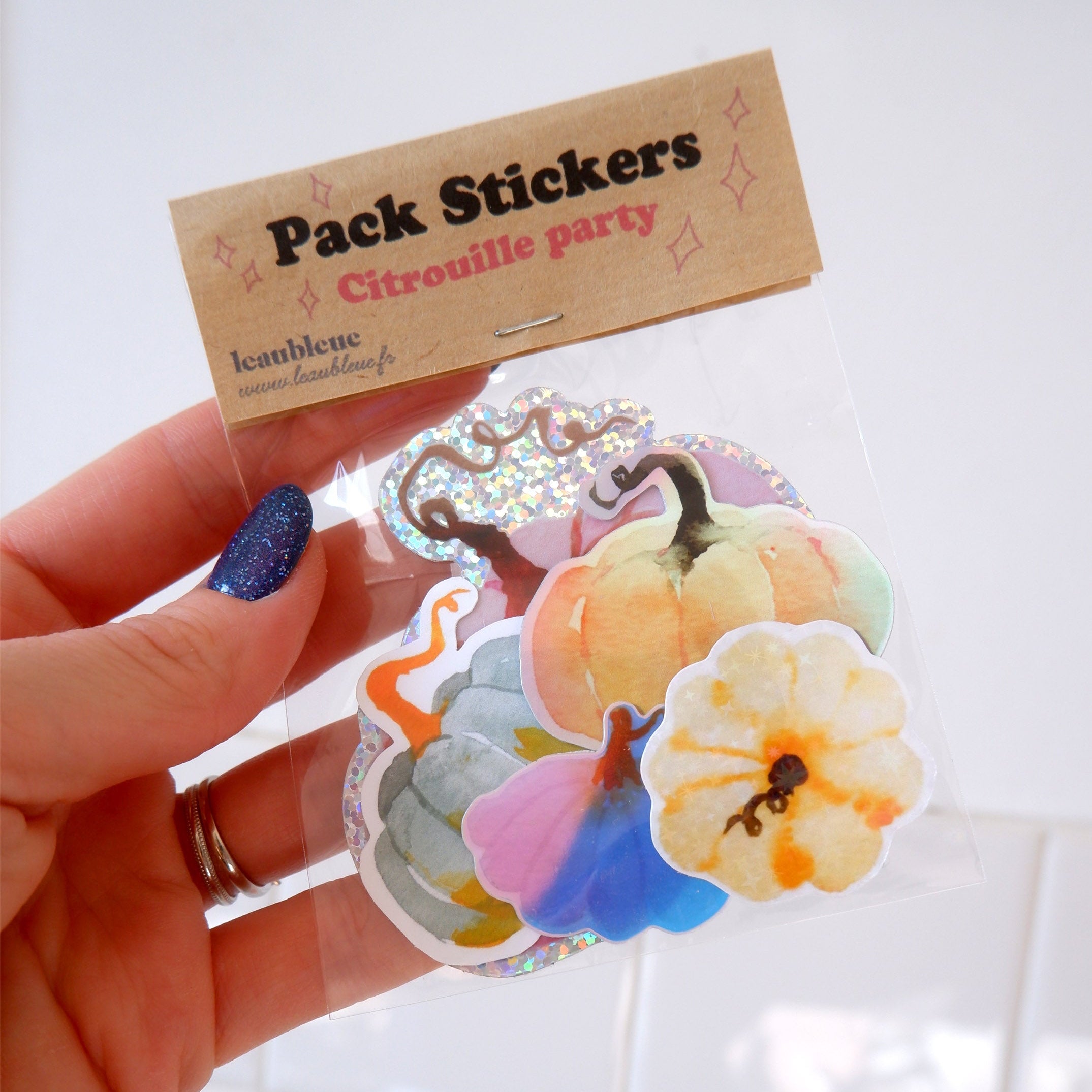 Pack stickers citrouille party✨🕺🎃
