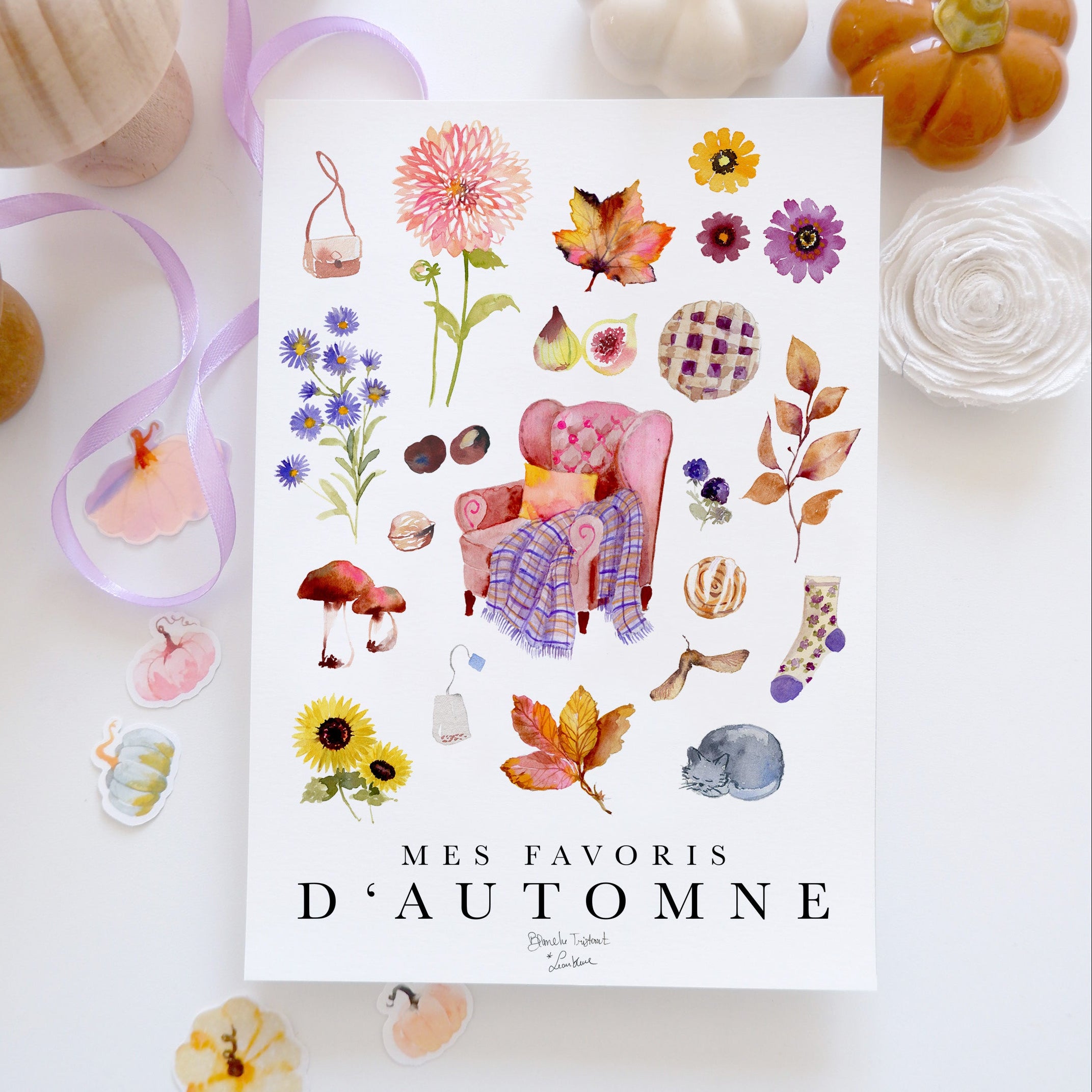 Affiche Mes favoris d'automne