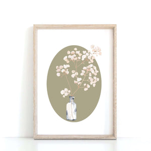 Petit vase gypsophile