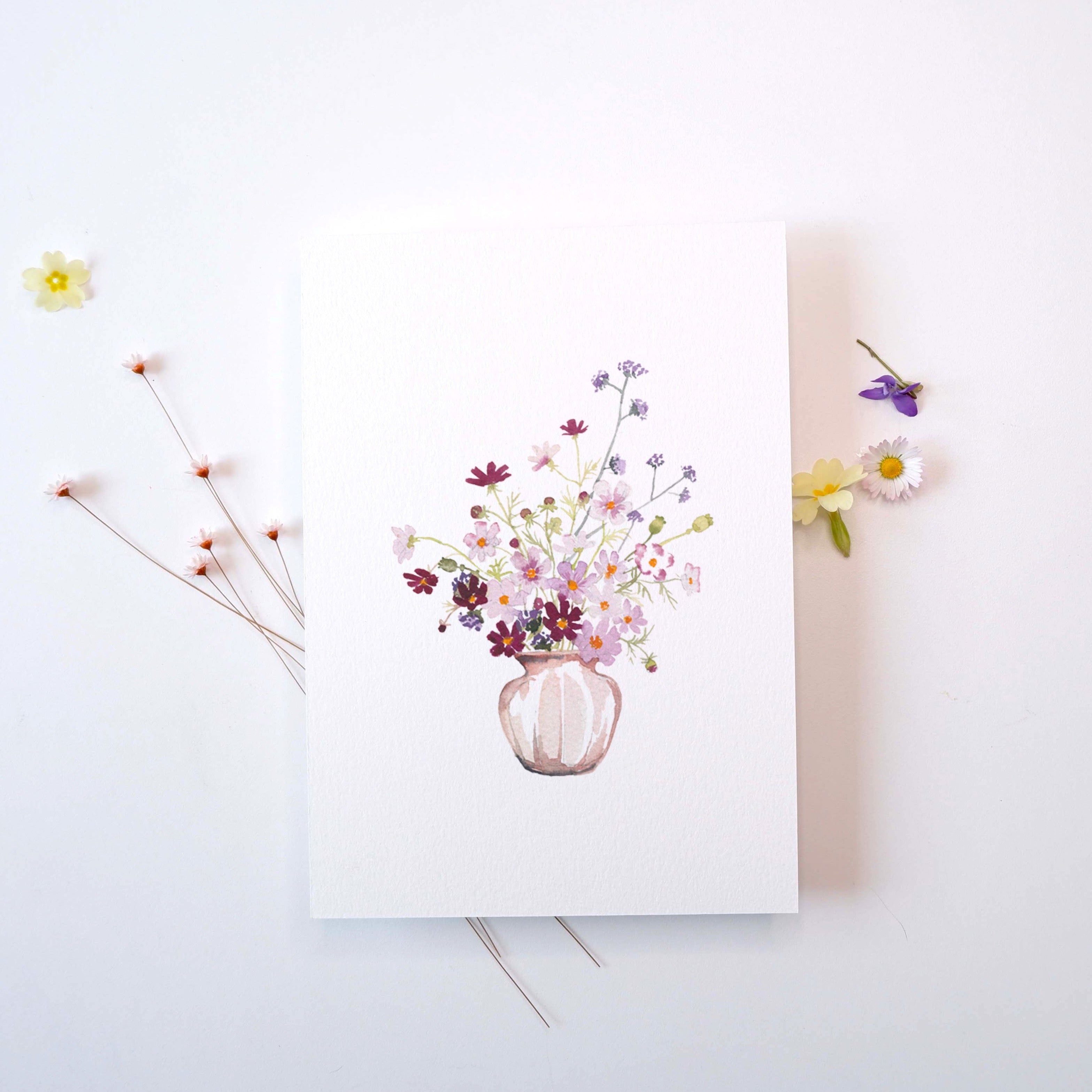 Affiche Vase Cosmos
