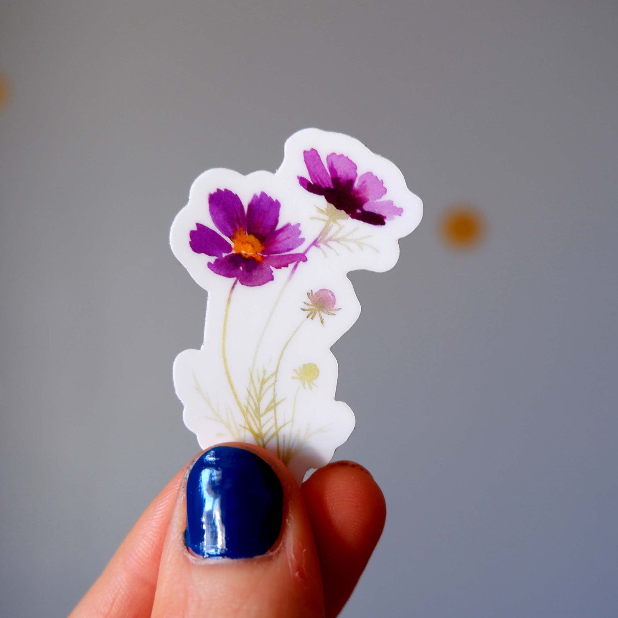 Lot de Stickers vinyle "Tasse Cosmos"