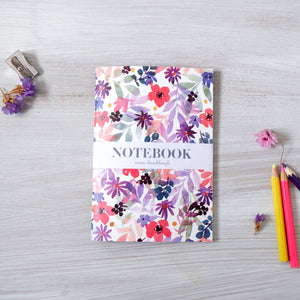 NOTEBOOK Fleuri "Lilac mood" - A6 ou A5