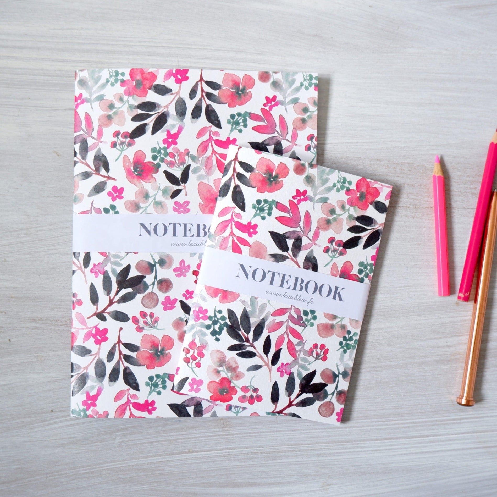 NOTEBOOK Fleuri "Spring mood" - A6 ou A5