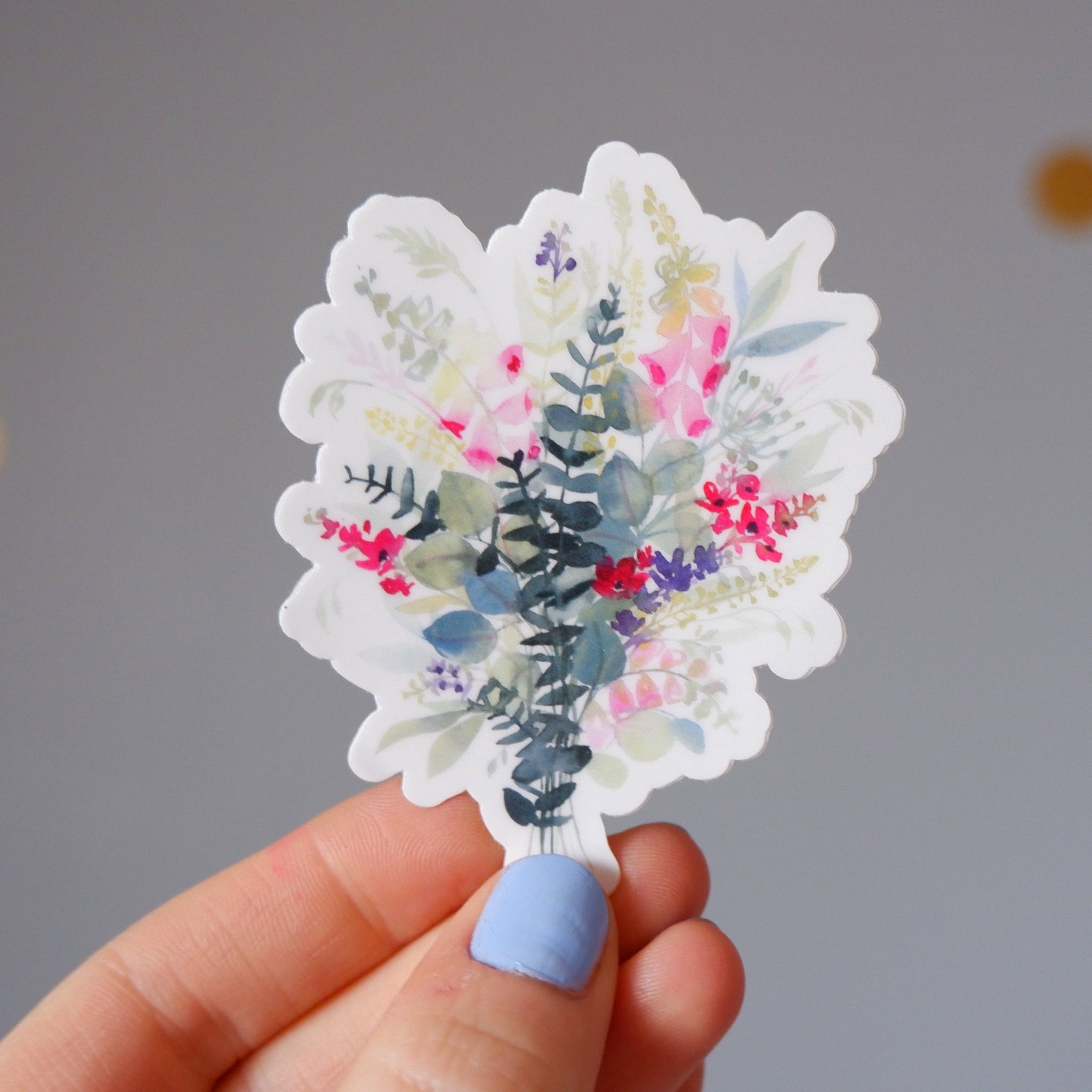 Lot de Stickers vinyle "bouquets"