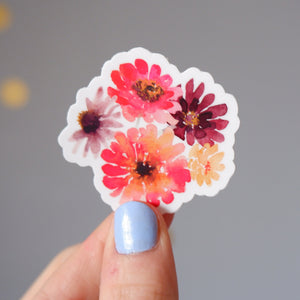 Lot de Stickers vinyle "bouquets"