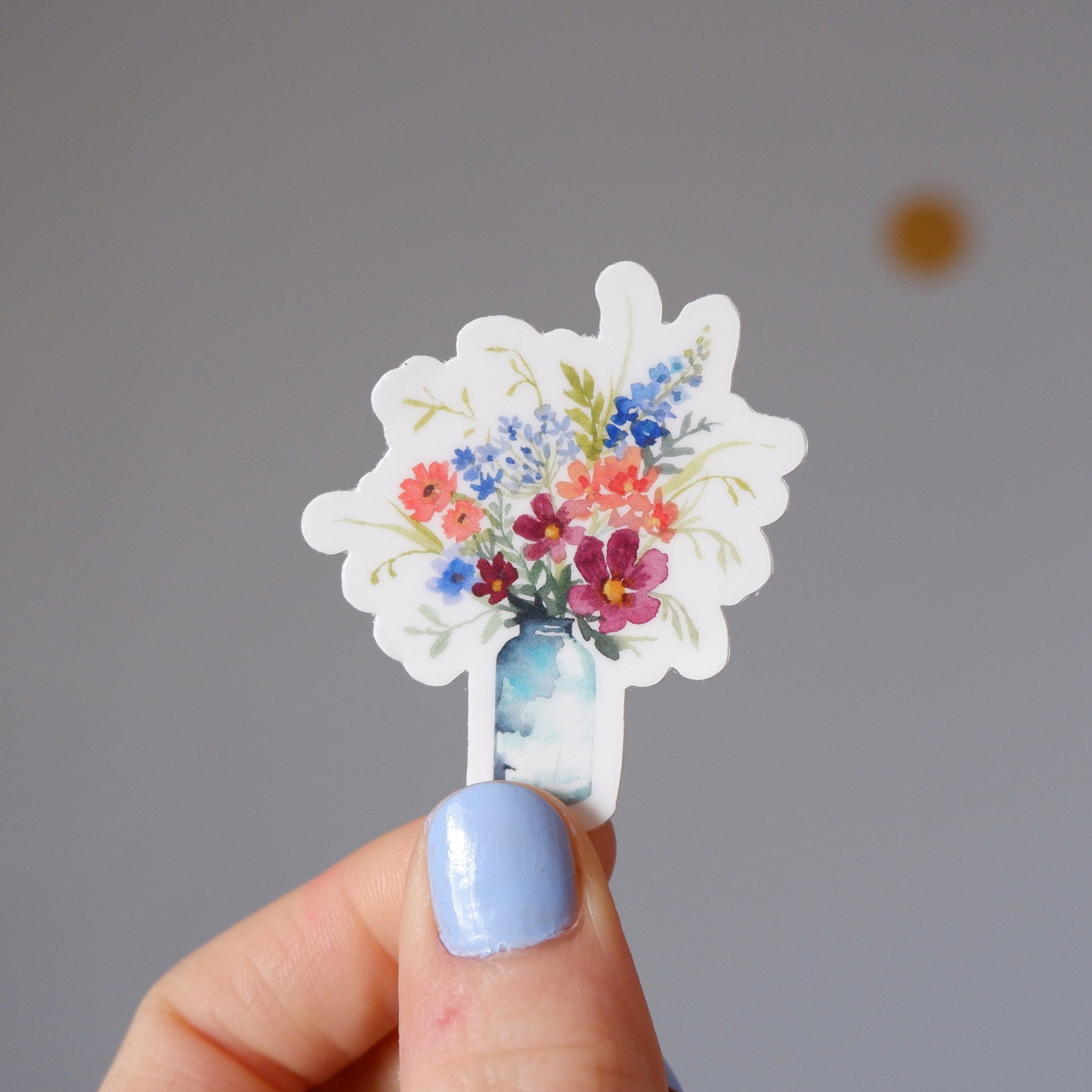 Lot de Stickers vinyle "Petits vases"