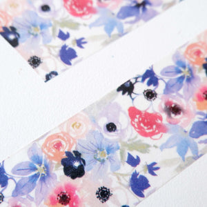 Washi tape Fleurs pastel