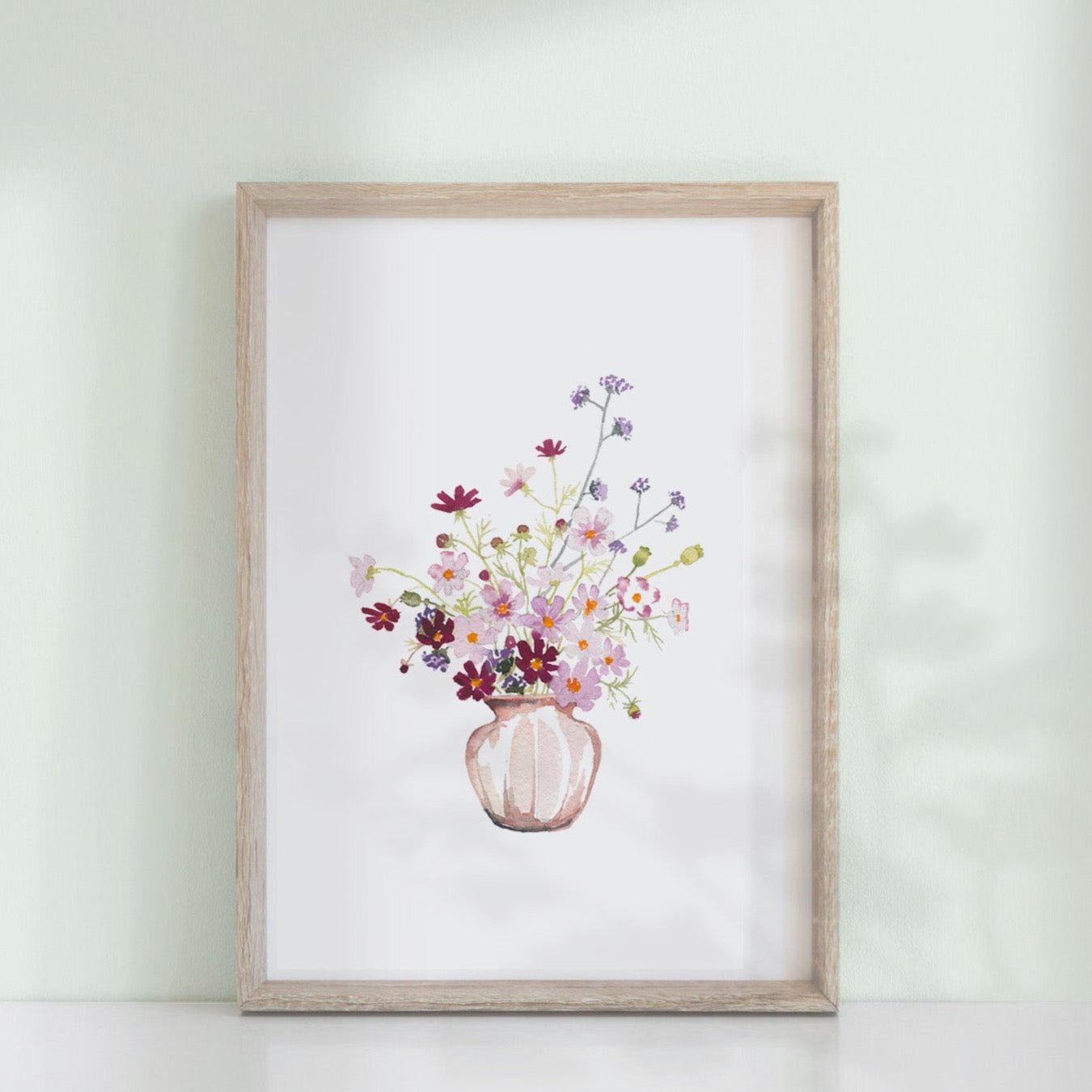 Affiche Vase Cosmos