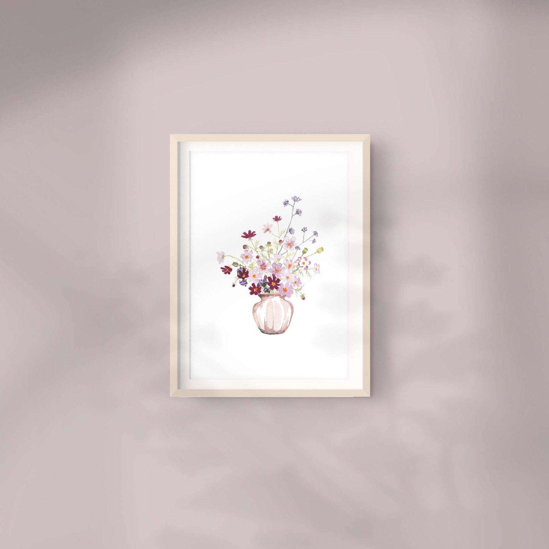 Affiche Vase Cosmos